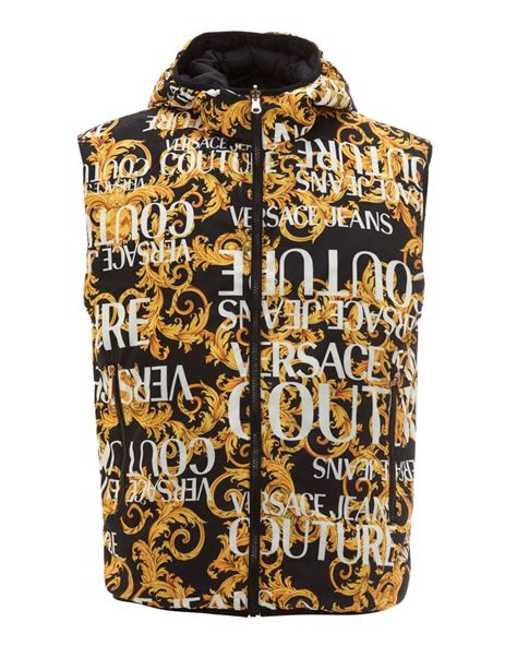 versace mens waistcoat|Versace jeans couture jacket men's.